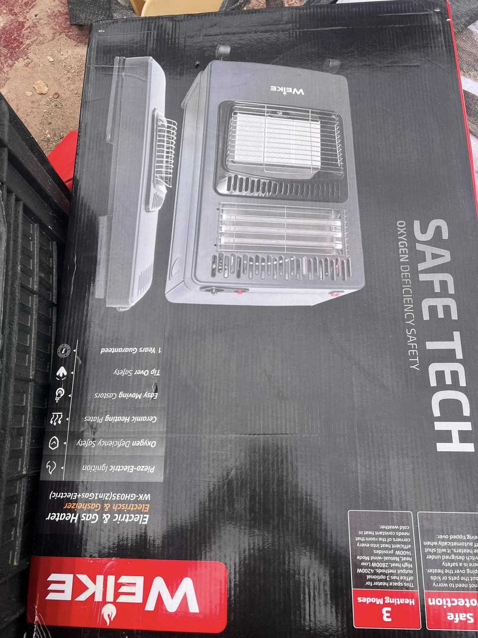 ‏صوبة غازية كهربائية جديدة بالكرتون وسعر مناسب70 وبيهة مجال الاستفسار الاتصال على هذا الرقم ***********
