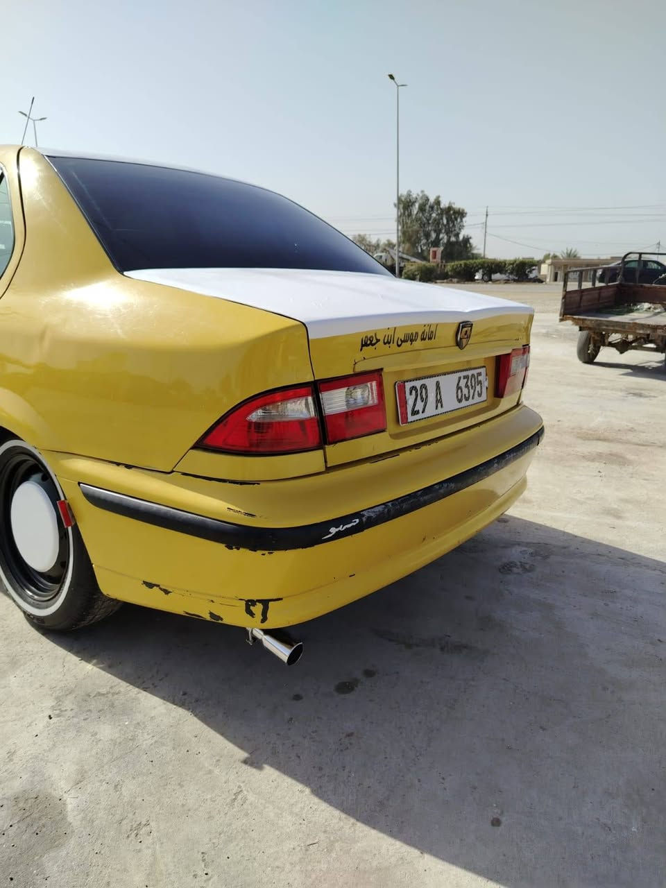 السلام عليكم سند مدير 2011 سياره رقم واسط سنويه لل 28 سياره كفاله عامه من الضربه ومن الشخط ومن الصبغ ما مبدل بيها كل شيء مكينه مقفوله كير مقفول تبريد ويا السويتش تدفئه شغال جام اربعه يصعد وينزل سياره شاشه واربع سماعات شغاله تخم تاير ابو الخطه الله شاهد صار له اسبوع من مجدود بيها سياره مال بيت ما متعوبه ما مشتغله تاكسي باور شغال حداديه جديده شرط التحويل والغرامات ما عليها ربع دينار سياره باسمي كهربائيات كلها شغاله لايزنون هورن شغال ماكو بيها شيء مو شغال شرطه رايك 160 مكاني بابل اي استفسار عندك على الرقم*********** السعر ب 30 وبيها مجال للطيبين وانا خادم لكم اخوكم الصغير والله محتاج على باب الزواج
