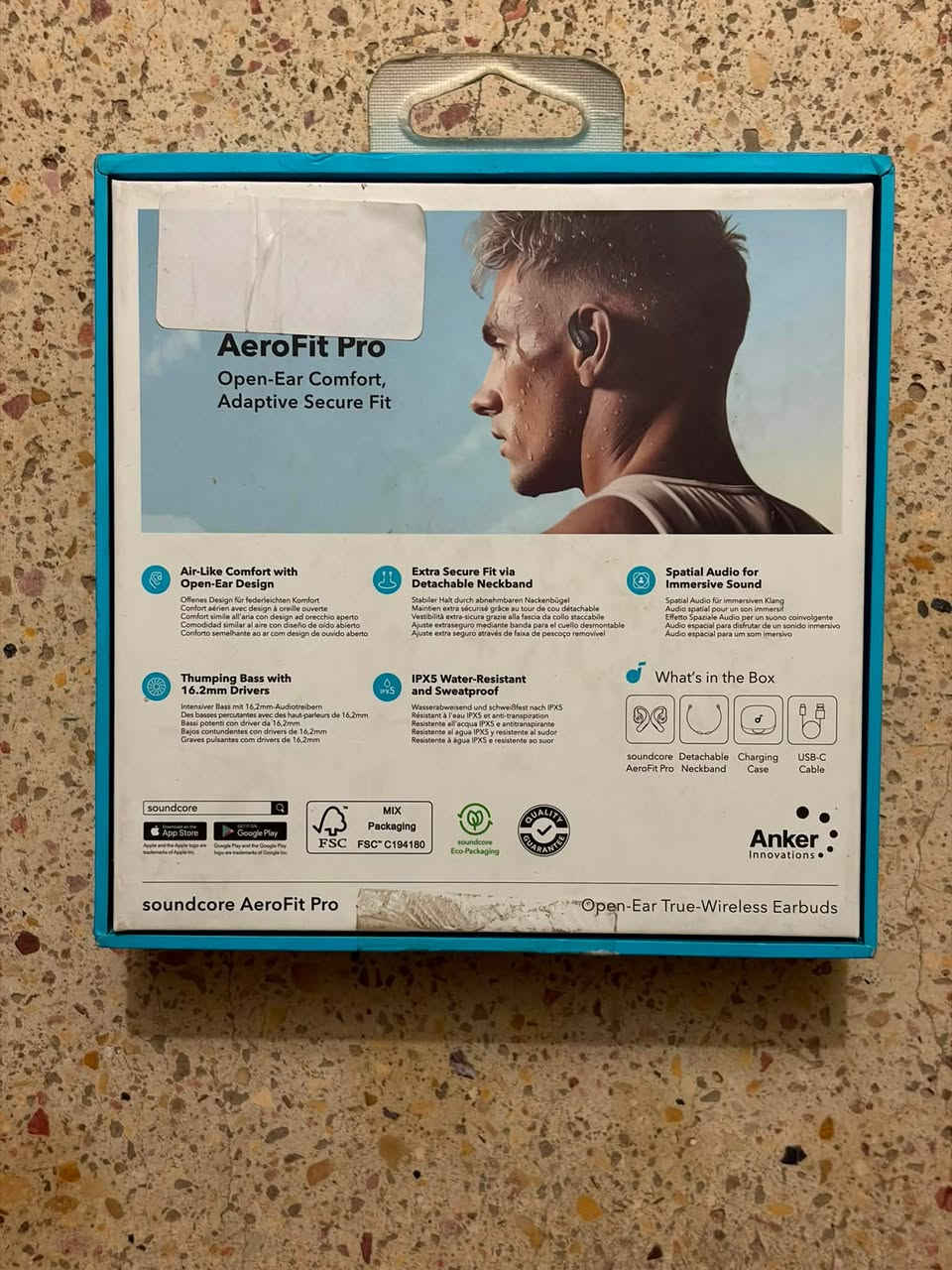 soundcore aerofit pro
مستعمله يوم فقط


**إذا كنت صاحب هذا الإعلان وتريد حذفه لأي سبب، رجاءا أرسل رسالة إلى الدعم الفني**