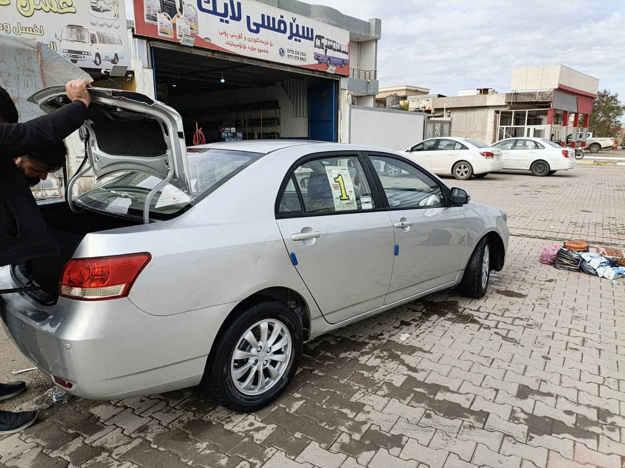 عندي سيارة لل بيع byd مودل2015
سنويا مشروع وطنية بسمي دفتر بانزين موجود سيارة نضام غاز دفتر غاز موجود بدون ضرر بدون صبح محرك شرط أربع طائرات جديد بصمة سلايت absباور كلة بشرط سيارة فول فول شراي خابر *********** سعر السياره 48 بها مجال الطيبين
