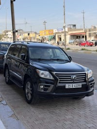 لكزس LX 570 موديل 2014 بريمي أصلي  داخلية بيج بسمطين + كارت   ماشية ٢٠...