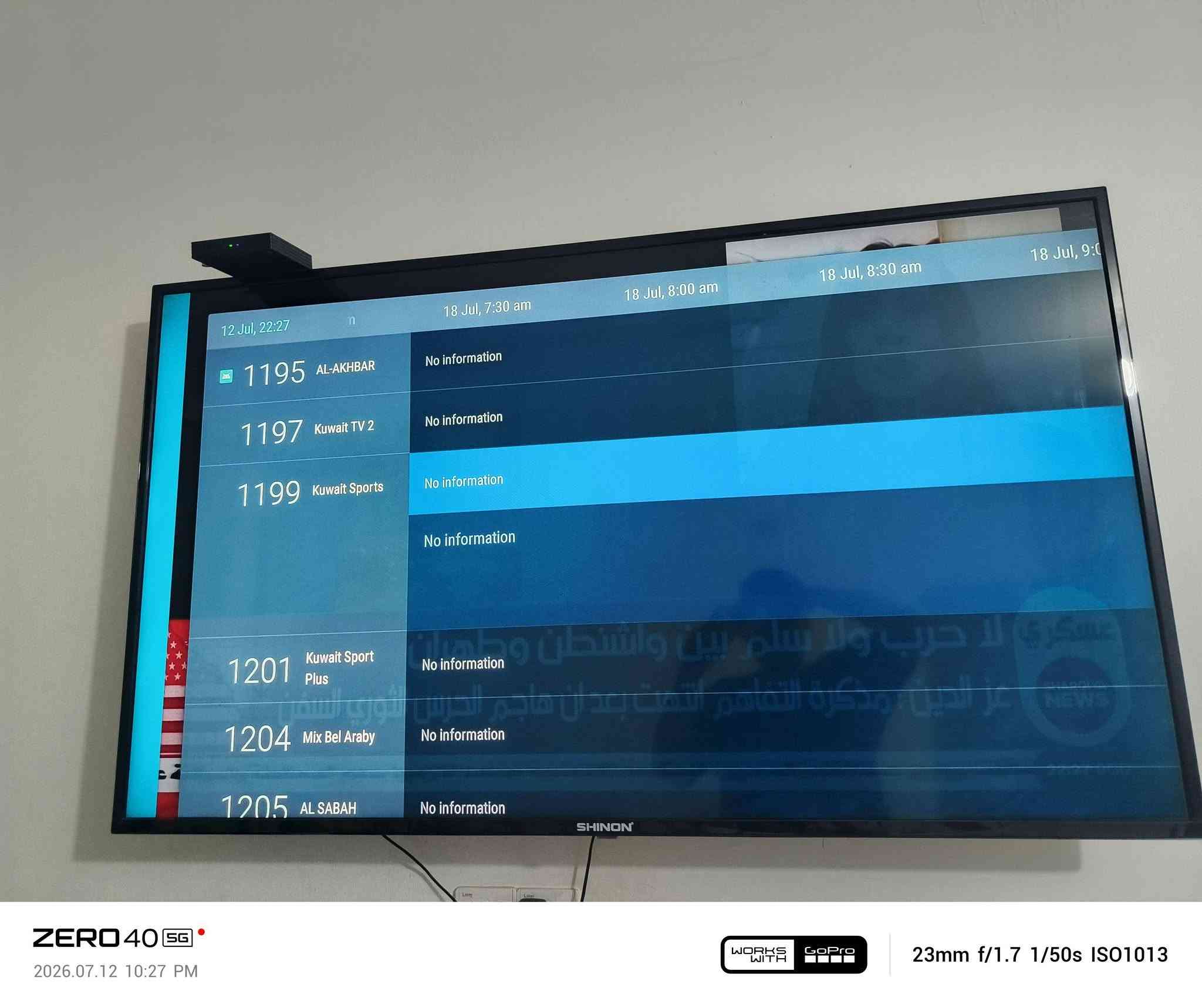 السلام عليكم اخوان
جهاز tvbox mecool kt1 
جهازين بجهاز واحد نضام اندرويد tv رسمي من Google وستلايت معالج Amlogic s905x4-B  من اقوى المعالجات الموجودة بل Tvbox 

معالج رسوميات mile g31

داعم 4k 60hz وتقنينه ال 8k إذا كانت الشاشه تدعم

اندرويد Tv رسمي مدعوم من Google 

داعم تقنيه HDR10 وتقنيه HLG وتقنيه AVI

شغال تطبيق T.O.D بكل سلاسه وداعم كل التطبيقات الرسميه شاهد نيتفليكس وديزني بلاص وأمزون برايم وشاهد

ريمونت بلوتوث بتحكم صوتي 

ملاحظه للأمانه الستلايت مو اعتمادي 100% بس يمشي شغل نضام الستلايت نفس نضام الستلايت البلشاشات المدمج بيهه ستلايت داخلي 

 اليريدهن يكتبلي بالتعليقات ودزله التفاصيل
أو مراسلتي عبر الواتساب ***********
