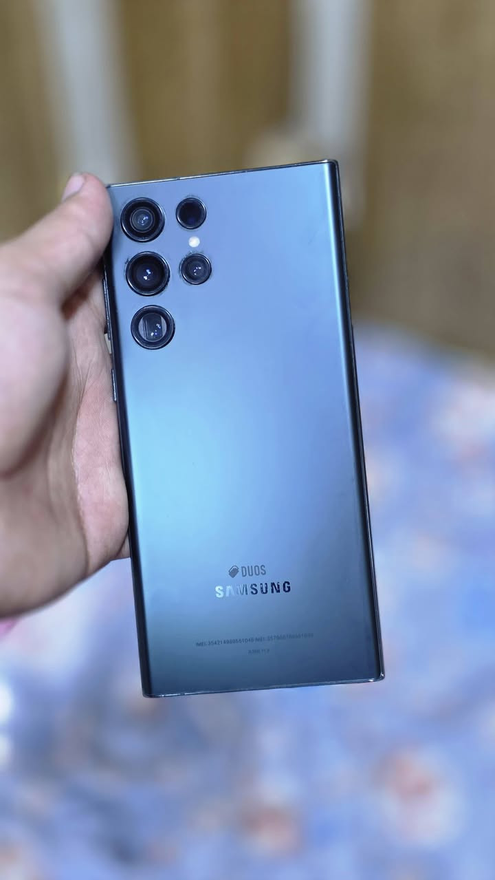 S22 Ultra
سلام عليكم
S22 Ultra أمريكي
دبل سيمكارت 
ذاكره 512
للبيع او مراوس بأيفون
***********
