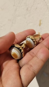 خاتمين • جزع يماني • عيون عسليه