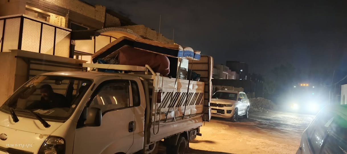 السلام عليكم ورحمة الله وبركاته يوجد لدينا كية حمل لنقل الأثاث داخل و خارج بسمايةو بغداد ومحافظات مع نجار لفتح وشد جميع أنواع غرف النوم والكاونترات بجميع انواعها مع فني سبالت بكادر من العمال الموهوبين والمختصين في حمل الأثاث يعني غراضك ويانة بكل أمان ما عليك غير تتصل والباقي علينا وتدللون علينا اغاتي للأستفسار الاتصال بنا على الرقم ***********
