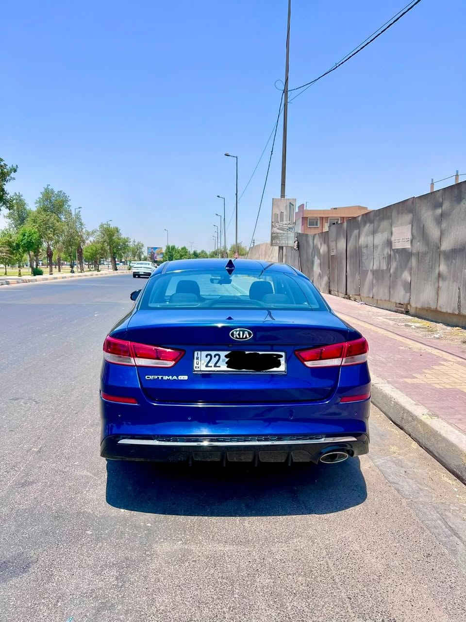 السلام عليكم كيا اوبتيما ٢٠١٩ وارد أمريكي حادثه دعاميه خلفيه بدون ايرباك محرك ٢٤٠٠ مكفول من الصبغ  والايرباك رقم أربيل الجديد بأسمي السياره بدون نقص تبريد تخم تاير جاهزه من كلشي السعر ١٣٥ورقه وبيه مجال مكانه بغداد للاتصال ***********
