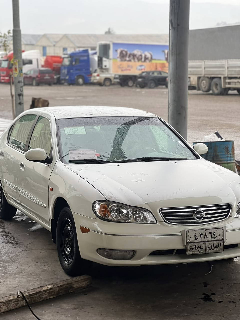 سەرەتا بە ناوی خوا 

Nissan maxima 2002
بۆ فرۆشتن سعری ٥٥ گەڵاو معامەلە

کێڕ عادی 

مەکینە ٣٠٠٠
تەقەو ڕەقەو کارەبایی کامل بەشەرت 
مەکینە و گێڕ و ABS بەشەرت
سەنەوی لە ١٩ ەوە بەسەرچوە  بەشەرتی تەحویل غرامە 
دواوەی حاسە و کامێرەیە 
ئالێری کارەباییە 
تەبرید لەمسە تەبریدەکەی مەزبوتە بە شەرت 
٤ بەرگە دەرگای ئەوروپی بۆ بەستراوە 
٢ پارچەی بۆ یاخە چەمەلغی لای سەکن پێشەوە و بۆنیتەکەی بۆیاخە
بێناوگرتن ناوی نەگرتوە
٤ تایەو ویلی تازەی بۆ بەستراوە


**إذا كنت صاحب هذا الإعلان وتريد حذفه لأي سبب، رجاءا أرسل رسالة إلى الدعم الفني**