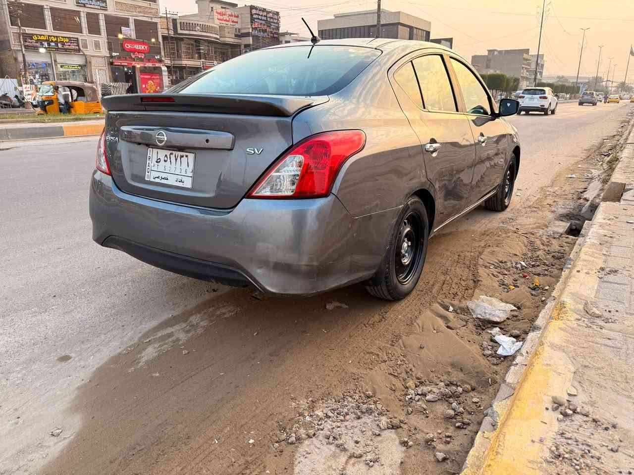 اعادة نشر وتنزيل سعر نيسان فيرسا للبيع
الموديل 2019

فئه SV 

ماشية 125 الف 

حادث امريكا جاملغ خلفي 

وحادث العراق بنيد وجاملغ موجودة الصور 

البنيد بارد ومصبوغ 

الجاملغ بارد وتكحيلات سيطة   

محرك 1600 دبل نوزل

صدر جديد دسكات جديدة 

ادامه جديدة بلكات جديدة 

وتبريد ومحرك وكير خير من الله 

السياره شغل واطلع

السياره جاهزة

مكانها بغداد الشعب 

تحويل ثاني يوم 

السعر : 90 

***********
