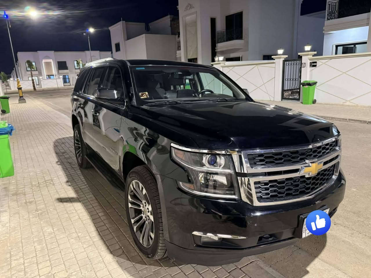 تاهو ٢٠١٧ خليجي رقم بغداد مكفوله من الصبغ عده شبر واحد فقط وبارد بسيط مكانه بغداد معروضه ٣٢ للبيع او مراوس رقم التلفون ***********
