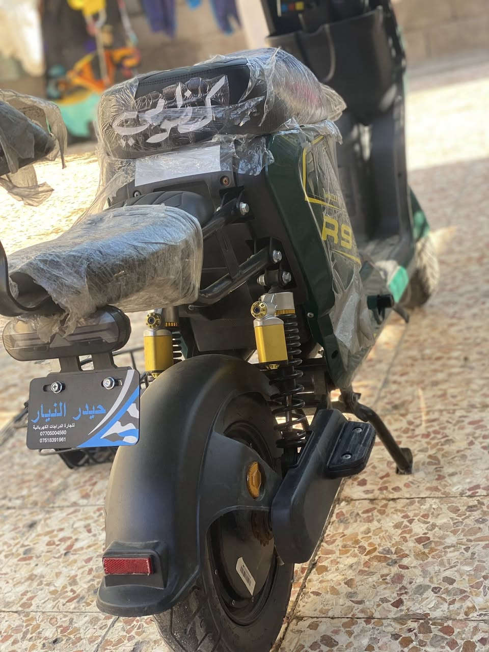 دراجه البيع موديل 2025مستعمله قليل بطاريات 32جدد عل فحص هورن مال سياره وحاطله مال شرطه عنوان بصره عشار***********
