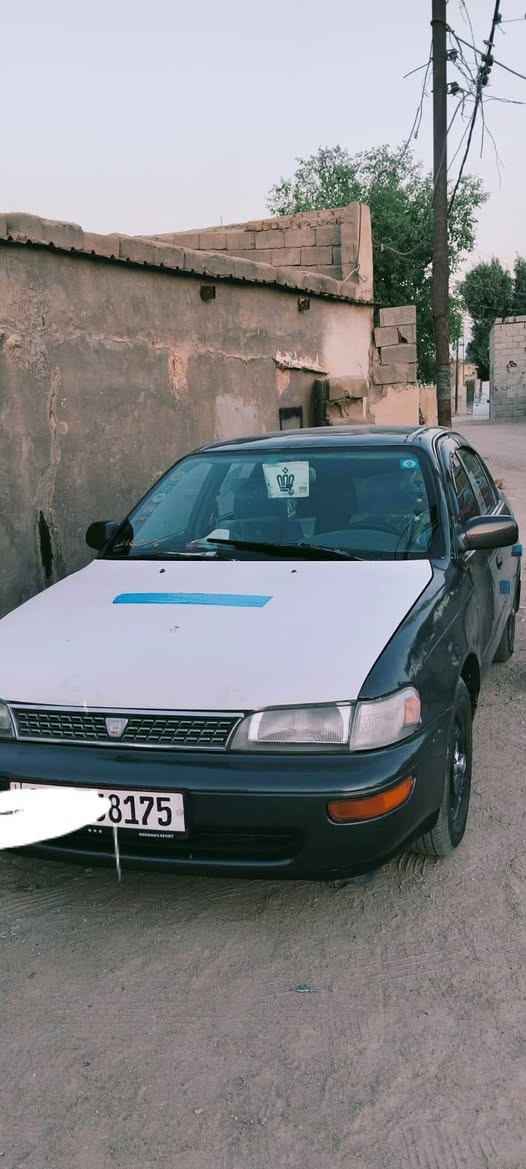 كورلا موديل 1994 سياره جاهزه بس محركه يبخر رقم جديد بغداد سنويه لغاية 2030 مشروع وطني مكفوله مكان السياره بصره الزبير  رقم *********** واتساب ***********
