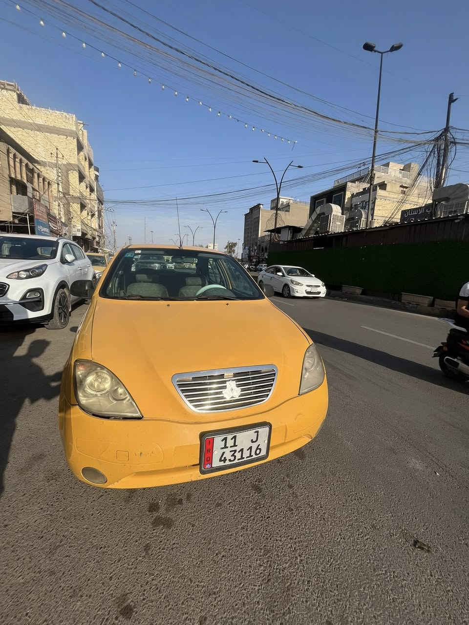 ‏سلام عليكم طيبة للبيع موديل 2015 بيه جاملغ امامي مبدل سيار كلش حلوو بيه تبخير بل مكينه سياره مصفره هيئة وغرامات بسمي مكان بغداد ***********￼ السعر 32
