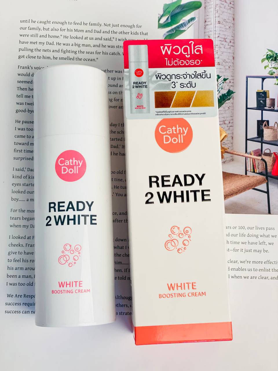 كريم مبيض فوري للبشره بتقنيه نانو المبتكره Ready2Whit Boosting من Cathy Doll
يساعد ع ترطيب ويغذي بعمق البشره✅
يوحد لون البشره ويزيل البقع الداكنة والتصبغات✅
يمنح النعومة والاشراقة ويحسن من مظهر البشره✅
يحتوي علئ مواد مضادة للاكسدة تكافح الجذور والحرة وتحمي البشرة من الاشعة الفوق البنفسجية✅

(طريقه الاستخدام)
يكون صباحأ ومسأء 🌚

🚘يوجد خدمة توصيل لجميع محافظات العراق🚘


**إذا كنت صاحب هذا الإعلان وتريد حذفه لأي سبب، رجاءا أرسل رسالة إلى الدعم الفني**