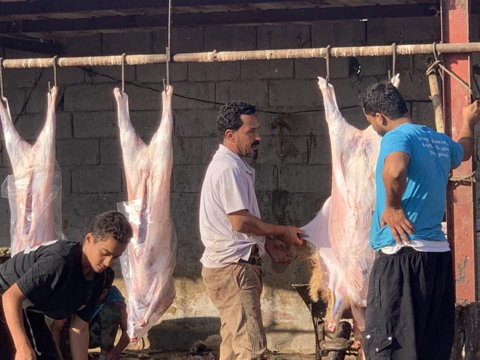 🔴 عرض خاص بمناسبة شهر محرم الحرام
🐑 كيلوين لحم غنم 30 ألف 😍
🐑 كيلو لحم غنم 16 ألف
🍢 كيلو كباب غنم 14 ألف
🍗 كيلو كباب دجاج 10 آلاف
🥩 لحم عجل شرح 14 ألف
🍲 باجة 10 آلاف
🍖 معلاك 15 ألف
🐄 فراسم عجل زوج 15 ألف
🍢 تكة لحم 18 ألف

📍 قصابة نور فاطمة

العنوان حي الجهاد شارع السوق الشعبي مجاور جامع النور

📞 ***********
