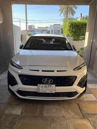 هوانداي كونا موديل 2022 لون ابيض مميز وارد كوري مواصفات مميزه ومعروفه ...