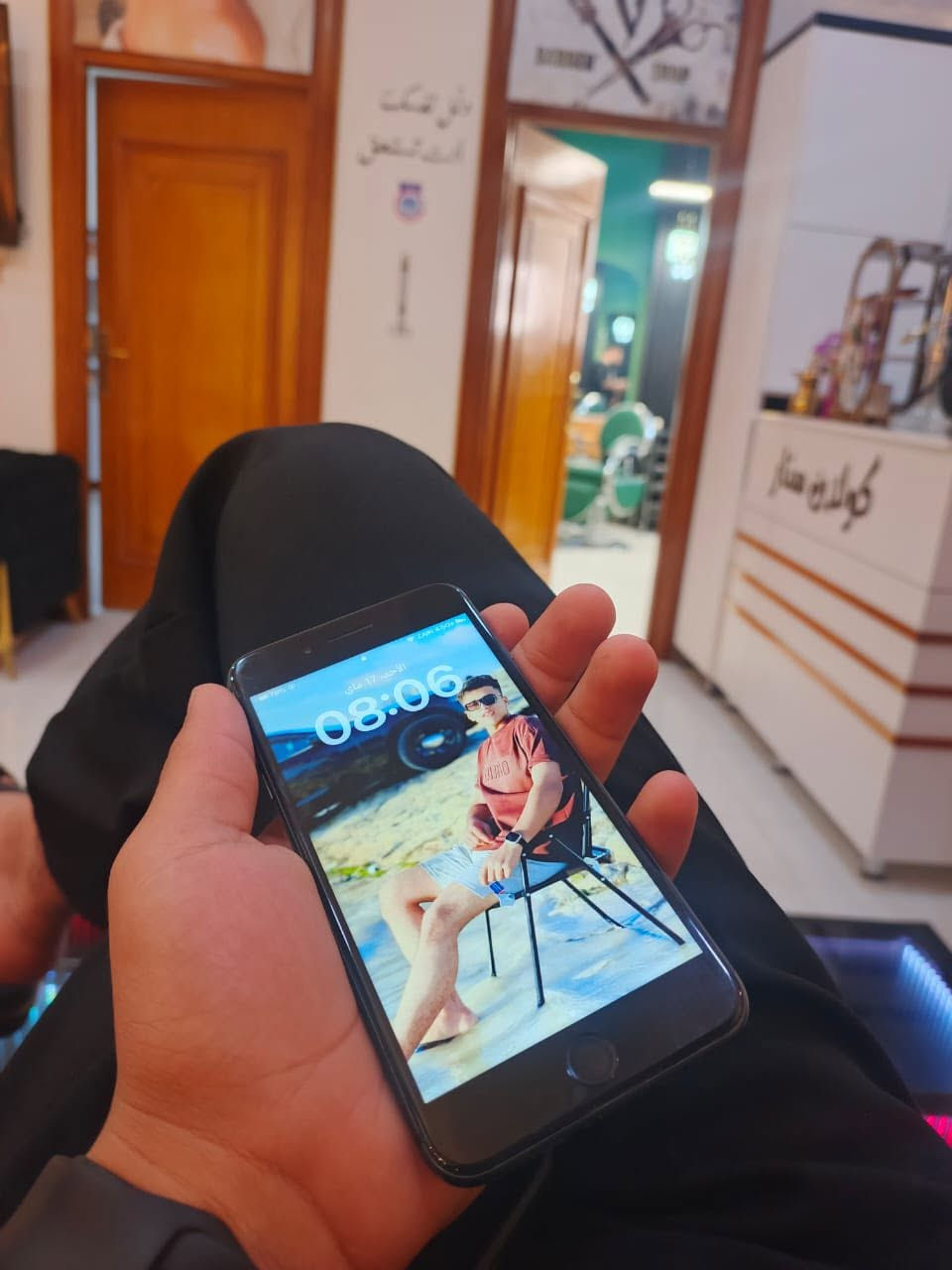 سلام عليكم للبيع 
ايفون ايت بلاس جهاز نضيف ممبدل بي اي قطعه بطاريه 75 بس بصمته واكفه جهاز كله شغال كامرته تخبل ذاكره 64 
للبيع او مراوس سعره 130 وبي مجال 
***********واتس او اتصال
كوت فلاحيه
