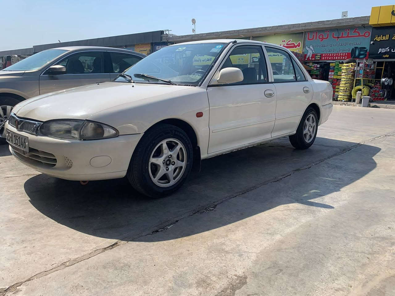 سيارة بروتون 2004 صبغ قطعة وحدة بدون دواخل والباقي مكفول تبريد تدفئة شغال تخم تايرات جديد صدر امامي وخلفي كله جديد كير ومحرك بشرط كير اوتماتيك السيارة بدون نواقص مشروع وطني كركوك الماني السيارة بأسمي بطاقة بانزين موجود للأستفسار ***********
