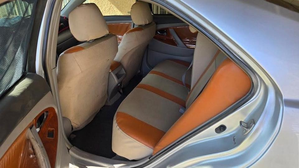 السلام عليكم عيني كامري وارد امريكي موديل ٨ ضرر جاملق امامي السياره صبق عام اثر جراد وعندي الصور قبل الصبق السياره جاهزه من كلشي كهربائيات محرك كير تبريد خير من الله السياره رقم بغداد بسمي تحويل ثاني يوم صدره يراد دبل خلفي السعر ٩٠ وبيه مجال مكاني بغداد شرطه الخامسه ١٧ سويب ***********
