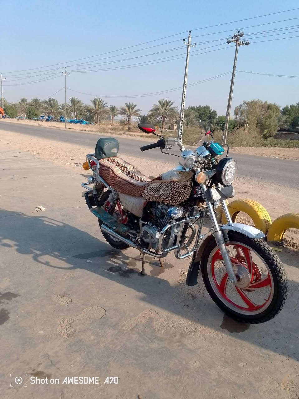 سلام عليكم دراجه جونده (كلك كلك) اوراق ضايعه عندي دراجه خير من الله مكينه مفتوحه بس زينه مكان الدراجه بابل الحمزه الغربي هاذا رقم راعيه ***********السعر تعال خاص وتدلل
