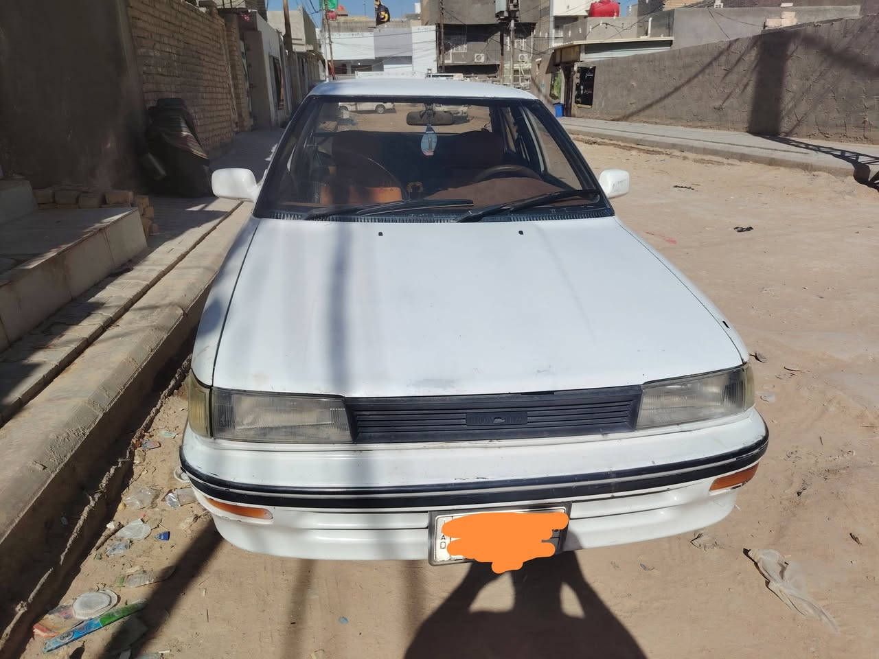 للبيع كورلا مديل ٩١ مكينه كير مكفولات يردلها ادامه بصيطه
رقم نجف موجوده بل نجف حي الميلاد خلف الملعب 
السعر ٢٧ او بيها مجال رقمي لتواصل *********** 
شرط راعيها يريد مداور
