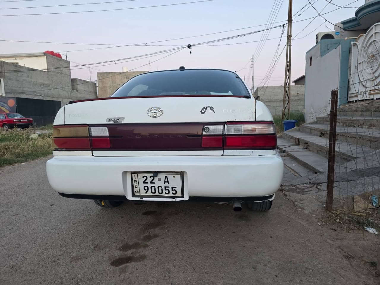 السلام عليكم 
كورلا موديل 1994
السعر 55 بيها مجال بسيط 
***********
