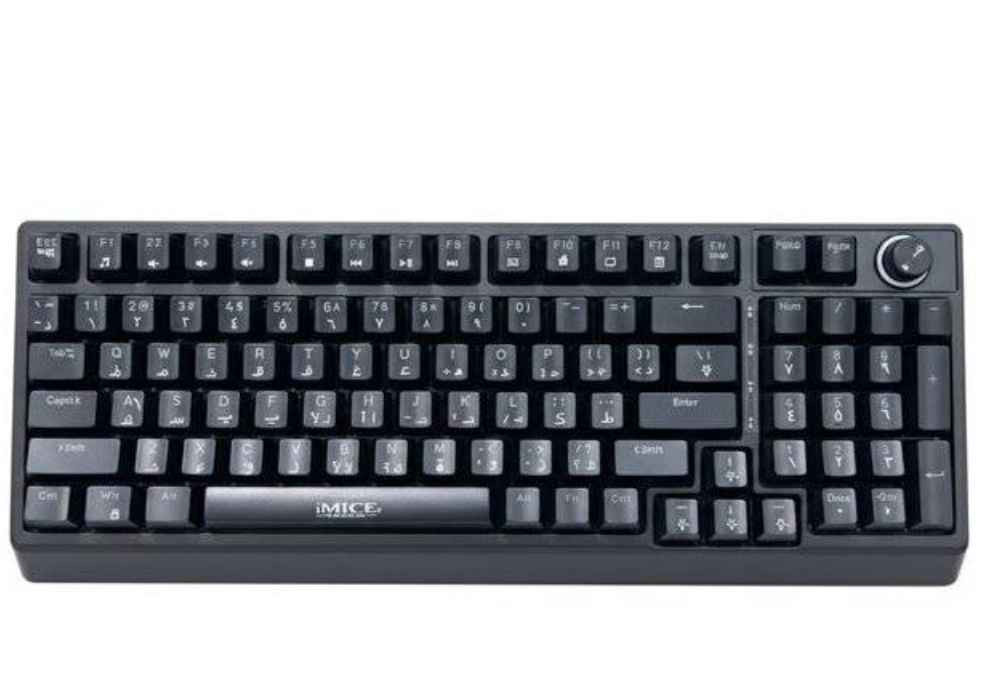 • كيبورد Gaming بإضاءة RGB 
• Blue Switches تعطيك إحساس احترافي وصوت Clicky رهيب بكل ضغطة
• 17 وضعية إضاءة مختلفة حتى تخصص الشكل على مزاجك
• تصميم 98 Key 
• استجابة سريعة وثابتة مناسبة للألعاب والكتابة 
• أزرار مطبوعة بتقنية Injection تدوم أكثر وما تبهت بسهوله
• أزرار Multimedia للتحكم السريع بالصوت والميديا 
• الكيبورد متوفر باللون الاسود عربي انكليزي
توصيل مجاني لكل محافظات العرق البصرة, العراق


**إذا كنت صاحب هذا الإعلان وتريد حذفه لأي سبب، رجاءا أرسل رسالة إلى الدعم الفني**