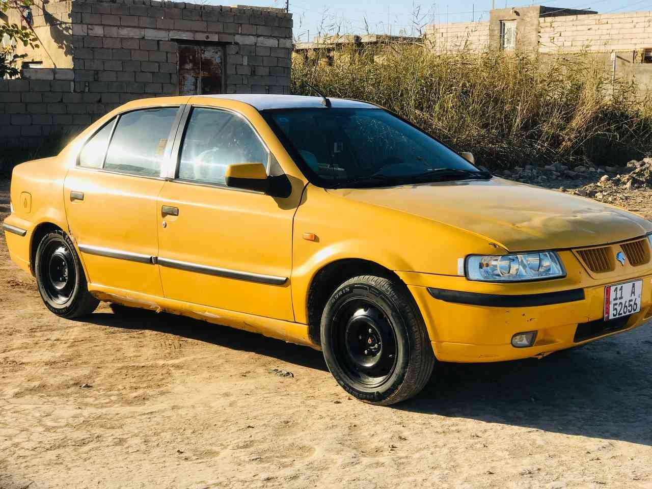 السلام عليكم 
سياره سمند للبيع لون اصفر موديل 11 جاهزه كل نقص مابيه 
رقم بغداد 
سياره نظيفه تجي تشوفه شوف العين 
جاهزه سنويه ورقم جديد
وتحويل ثاني يوم 

السعر / 33 وبيه مجااال 

مكان السياره 
ذي قار  - ناصريه
للتواصل المراسله او الاتصال/***********
