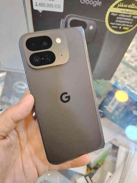 Google pixel fold 9 256
قطعتين ذاكره 256
اللون اسود
الاول كلحقات كامله نظيف 
فقط الطخه موضحه بالشاشه الاماميه
بطاريه 100
السعر 1000,000/ اسعار ثابته

القطعه الثانيه مستخدم
نظافه 100
بطاريه 100
السعر 1650,000/ اسعار ثابته

الملك سنتر/السيديه
*********** بغداد
