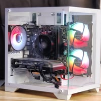 تجميعة كمبيوتر • كمبيوتر مكتبي • RTX 2060 • Ryzen 5 3500x • كيس كمبيوت...