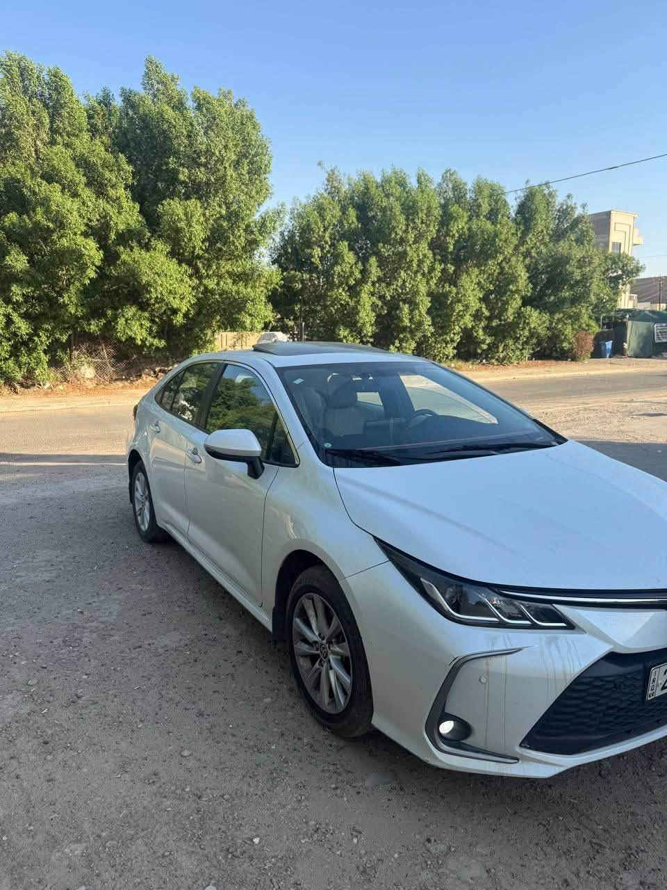 السلام عليكم 
كورلا 2023 خليجي جيهان
فول مواصفات 
فتحة 
بصمة
شاشة ابل كار بلي
عدادات ديجيتال 
 ——————-
ماشية 57000
رقم اربيل 
السيارة بيها طخات بسيطة موضحها بالصور الباقي كفالة
السعر 165 وبيها مجال بسيط والله يرزق الجميع ان شاء الله
مكاني بغداد العامرية
***********
