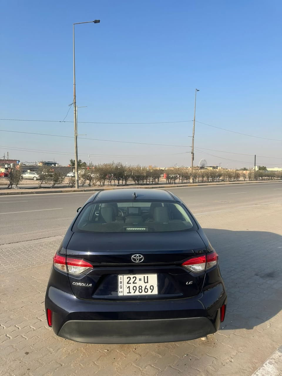 تيوتا كورلا
مديل 2024 وارد امريكي رقم اربيل وكاله تحويل . 
ضرر السياره بنيد  تبديل وبارد بخشم بالجاملغ فقط .
السياره مواصفات le معروفه تدفئة كشنات رادار امامي نقط عميه شاشه تدعم ابل كار بلي واندرويد وبعد بيها مواصفات .
السياره زيرو ماشيه ٦٠٠٠ mi فقط .
لون ازرق كحلي جاهزه من كلشي مال جناي.
محرك 2000 مرغوب  .
سعر 162$ وبيها مجال 
عنوان السياره البصرة الجنينة 
تلفون ***********
