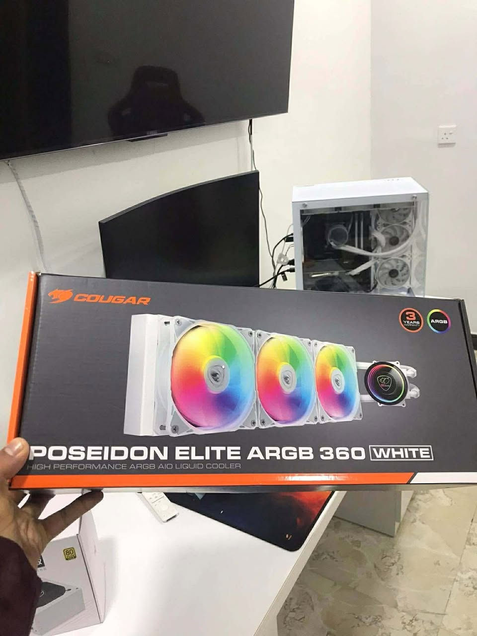 التجميعه +كاراتين القطع كلها موجوده +نظيفه %100

سبب البيع عدم التفرغ 

مرارس ببلي ٥ نضيف وتنطي فرق 

المعالج

CPU l5 14400F

رام

TFORCE DDR5 RAM 2X16 32GB 6000MHZ

خزان 

SAMSUNG NVME M.2 w TB 990 PRO

بورد سبلاي

PSU SEGOTEP GM750W+80FULL MODULAR

كيس  زجاجي

CASE GAMEMSTER MZ 800 MNO WHlTE

مبرد

OUGAR COOLER POSElDON ELlTEARGB GT360 -WHlT

بورد

ASUS M.BTUF GAMlNG B760-PLUS WlFl

كارت الشاشه 

SUS DUAL GEFORCE RTX 4070 SUPER 12GB-GDDR6X

ماوس

Glorious Gaming Mouse O2 Wireless-Black

كيبورد 

Redragon keyboard Bluesiren k654GB-Rgb Red

شاشه سامسونج مقوس

lSUNGLS27 BG650 EMEX 2k 240HZ 1MS SMART CURV1

يو بي اس ٦بطاريات🔋

Victory Online Ups2kva 6patre 2000w 2.5kg

كرسي كيمنك

Dragon War Pro-Gamer Chair RED GC-024

سماعه

Hyperx Cloud lll Wireless

سماعات خارجية 

ONLKUMA SPEAKER RGB/L6

ميز كيمنك تفصال خشب MDF

قياسات 170 عرض ارتفاع 75  عمق60

ماوس باد مع ستان بلازمه صغيره هديه

Mouse Pad (800mm x450mm)

السعر 3 مليون 🔒 

التواصل خاص او الاتصال ع رقم

‭٠٧٧٤ ٨١١ ٤٩٣٢‬
