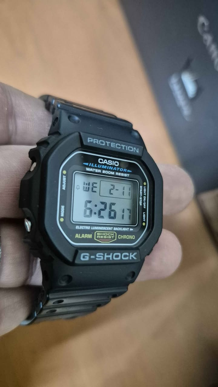 للبيع كاسيو جي شوك 5600e المشهورة عالميا بقوتهه والأكثر مبيعا بالعالم أصلية صناعة تايلند نظافة ٩٩ بالمية مكاني بغداد الكرخ والسعر 65 ألف بغداد, العراق


**إذا كنت صاحب هذا الإعلان وتريد حذفه لأي سبب، رجاءا أرسل رسالة إلى الدعم الفني**