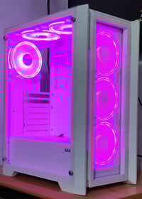 كيس SAMA • 6 مراوح RGB • هاب ريموت