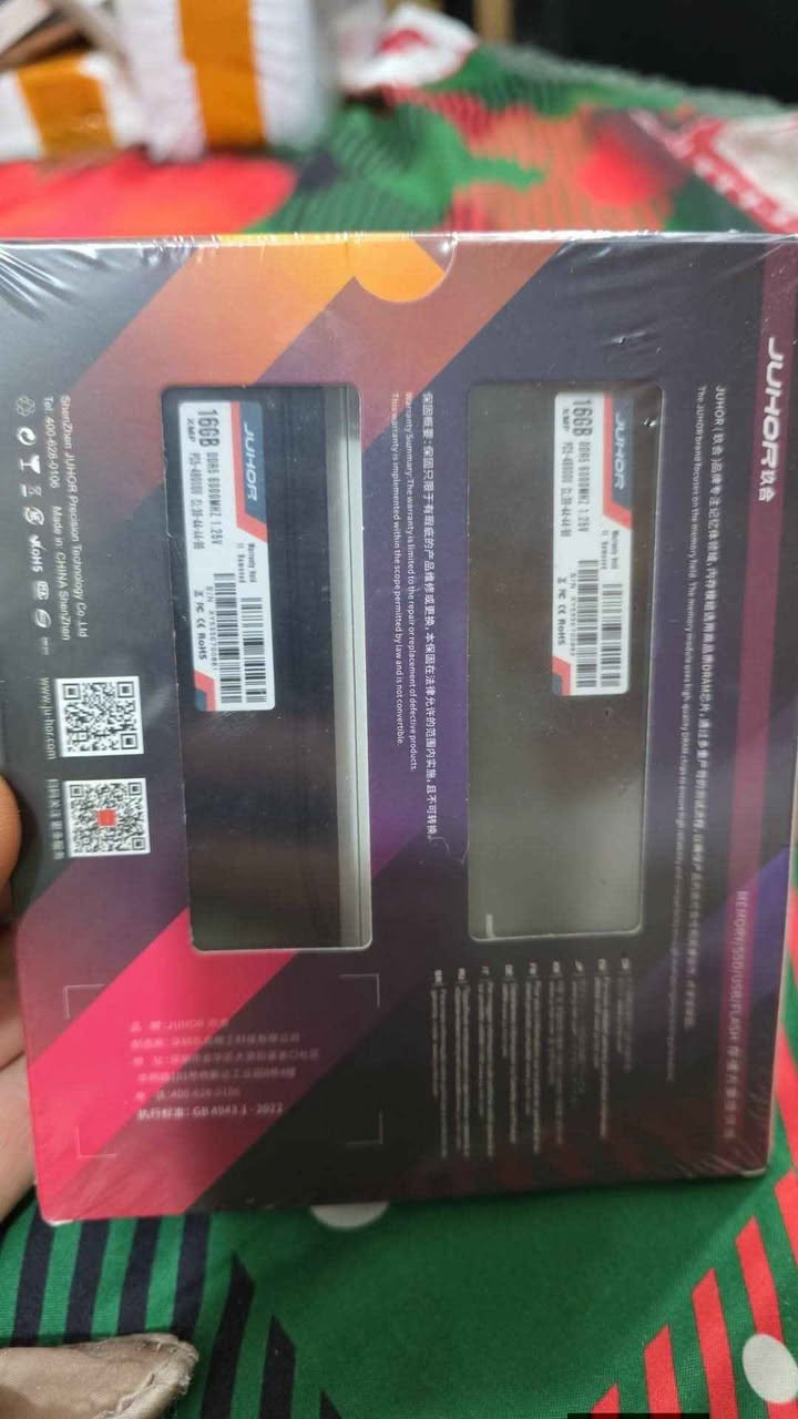 رام DDR5 6000 cl 38 johor جديد مفتوح بس غلاف الكرتون ومصورة للموثوقية ومفحوص على الحاسبة سعرة 400 ومجالة بسيط للشراي طبعا 32 gb  اسود 2×16 المحمودية, بابل


**إذا كنت صاحب هذا الإعلان وتريد حذفه لأي سبب، رجاءا أرسل رسالة إلى الدعم الفني**