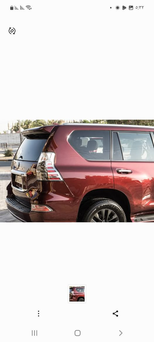 للكزز برادو مديل ٢٢ بدون حادث مكفوله عده بارد قليل بل باب سياره بدون ارباك ماشيه ٧٠ الف مايل تخم تابر جديدالسياره بسمي سعر 5 دفاتر  ***********
