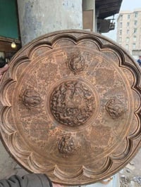 عمل قديم جدا وللهواة حصراً للمهتمين فقط عمل قاجاري يدوي قديم  للاستفسا...