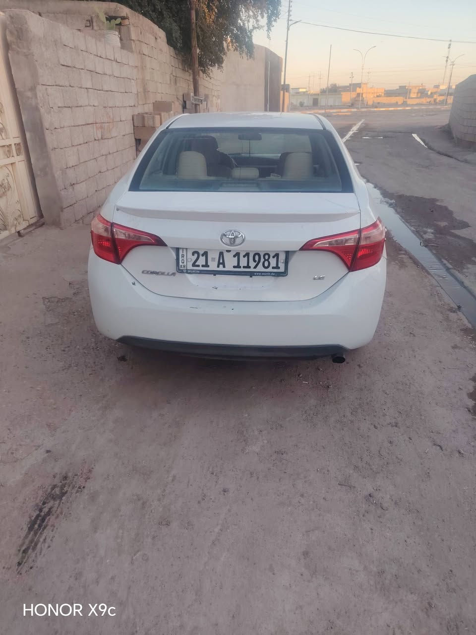 السلام عليكم كورلا للبيع موديل 18 مواصفات Le سيارة وارد امريكي محرك شرط اربع تايرات جدد رقم سليمانية كير اكسل وضع شركة محرك بلادي للاستفسار الاتصال على الرقم *********** سعر 135 بي مجال للشراي
