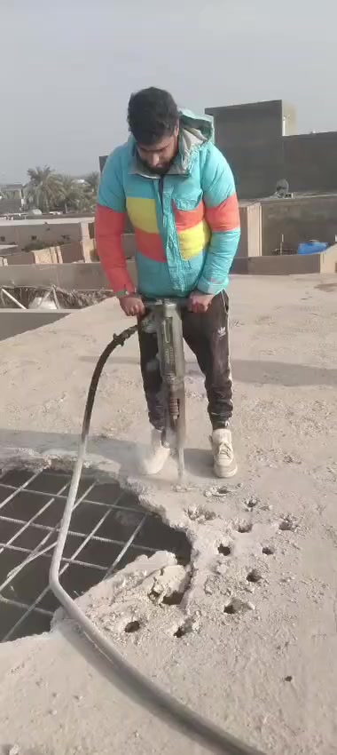 تفليش السطح و الارضيه والرباطات والرفت ***********
