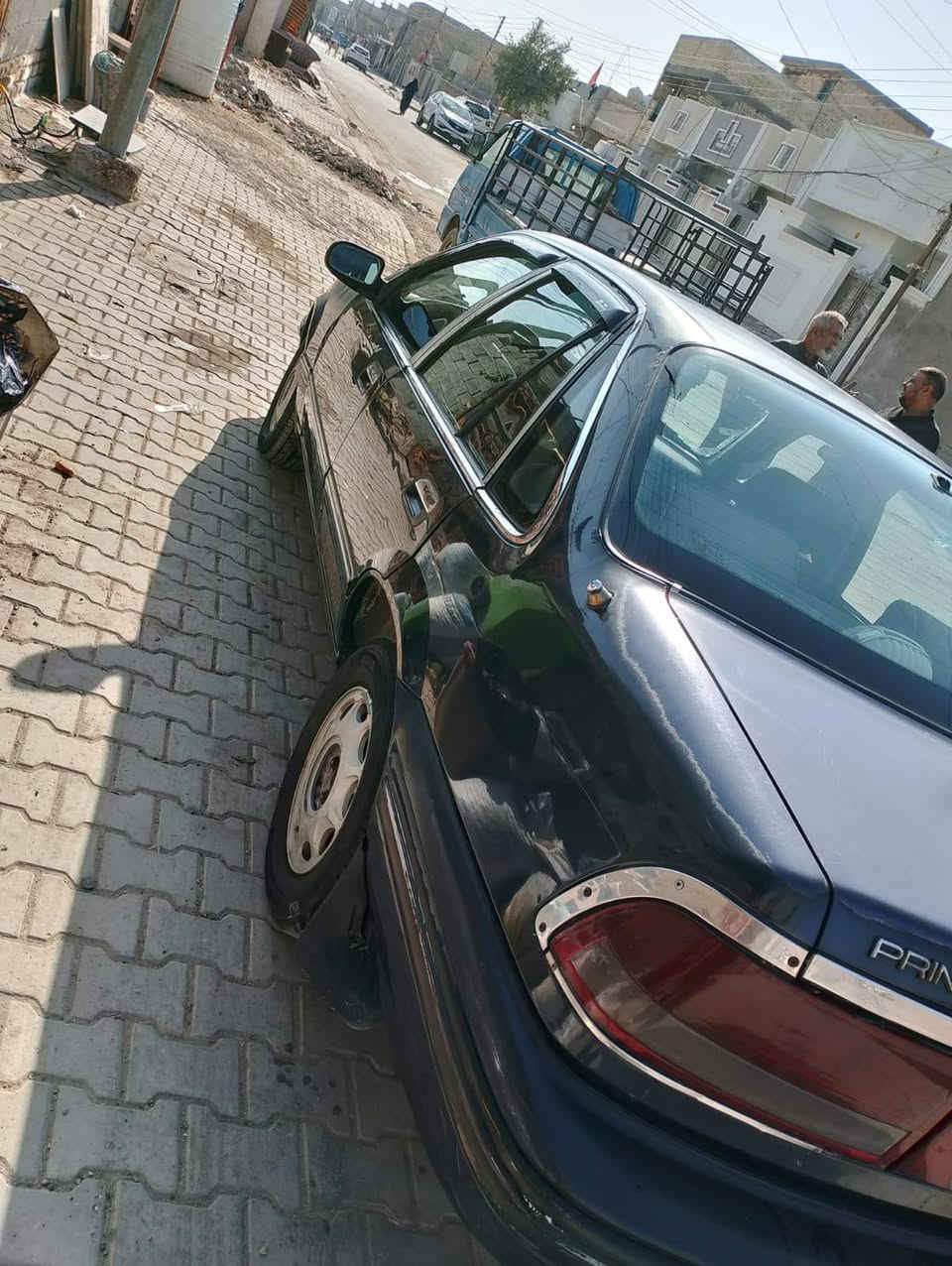 سلام عليكم ابرنس دايو للبيع موديل 95 بسمي سياره بلادي صبغ ما مصبوغه وبيه خيط تبخير عنوان سياره بغداد الحسينيه سعره 30 بيه مجال بسيط ***********
