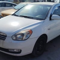 اكسنت ٢٠٠٩ رقم بغداد خليجي مصبوغه حزام جماليه  محرك ١٦٠٠ السعر ٨٠ وبيه...