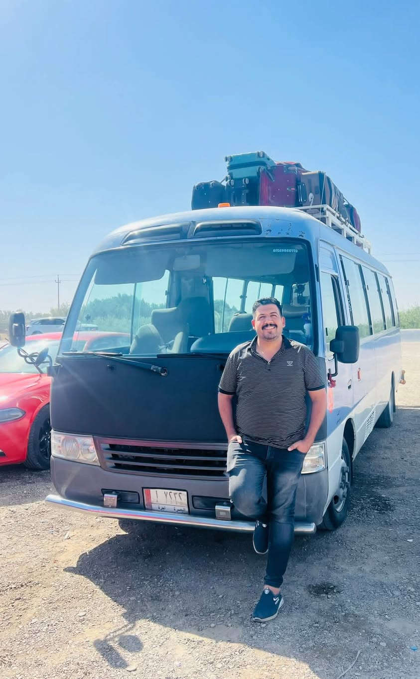 عــروض شهــر رمضــان المبــارك 🌙
السلام عليكم ورحمة الله وبركاته
رمضان مبارك وكل عام وأنتم بألف خير 🌙🤍

تعلن حملة الطائي 🕌
عن تيسير رحلات زيارة العتبات المقدسة

📍 زيارة الإمام الكاظم (عليه السلام)
🗓 يوم السبت 2026/2/28
🕛 الانطلاق بعد صلاة الظهر الساعة 12:30
🔁 العودة مساءً

💰 سعر النفر: 8 الاف دينار فقط

📞 للحجز والاستفسار:
***********

نسأل الله قبول الطاعات والتوفيق للجميع
