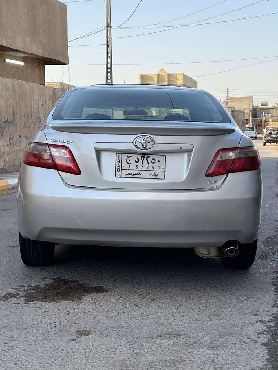 السلام عليكم كامري 2008وارد أمريكي
حادث جاملغ الايمن الامامي مبدل بلادي مو تجاري
بيها صبغ حزام بسبب شخوط كير ومكينه خير من الله تبريد ثلج صدر جديد 

تحكم ستيرن كشن كهرباء فتحت سقف 
منظومة زنون عالي ناصي
مري شفط 
مكان السيارة الفلوجة السيارة بأسمي تحويل ثاني يوم

***********
ااعتذر عن المراوس
