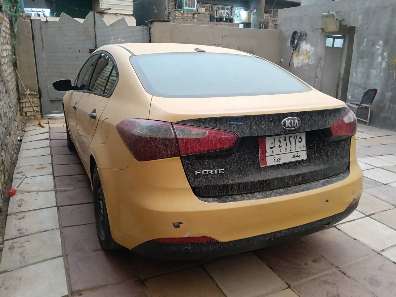 السلام عليكم كيا فورتي 2015 وارد امريكي حادث الجملخ تبديل مصفره هيئه وغرامات بسمي بيها  منضومه غاز ومنضوه التبريد جديده ***********
