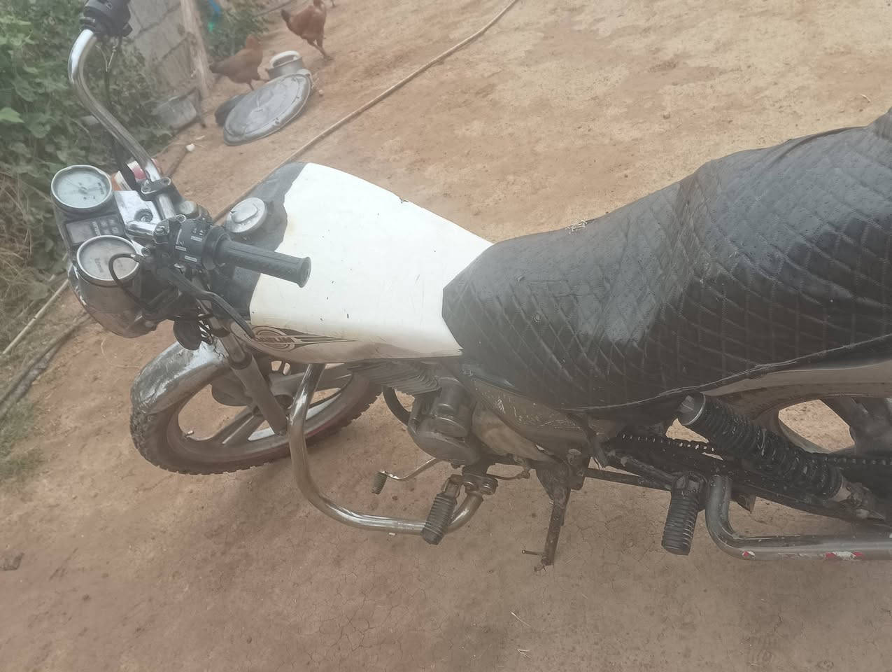 سلام عليكم للبيع موطور دايلم ابتر محرك وكير جديد تخم تاير سعر 350وبي مجال كهربائيات  كلها مكاني صلاح الدين الطريشه رقم الهاتف ***********
