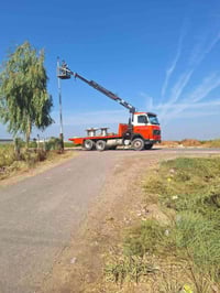 من رخصت صاحب الكروب للبيع كرين فالفو موديل ٢٠٠٠ الجهاز ٦ طن  جديد اورب...