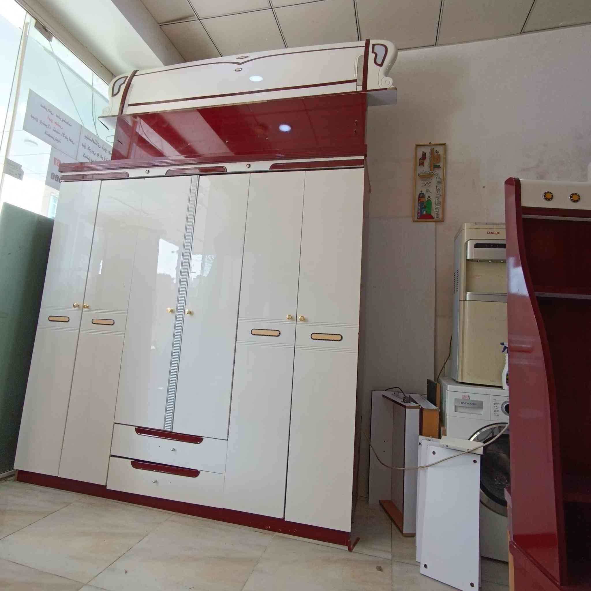 عرض ✨✨🔥💥 غرفه نوم ابواب 6 قطع السعر 250 🫰 للتواصل خاص *********** توصيل متوفر على جميع محافظات العراق @إشارة
