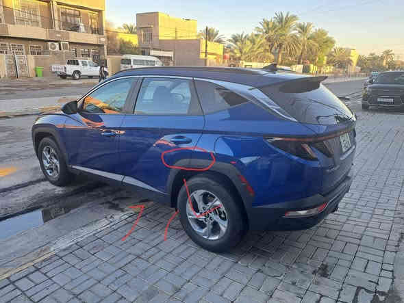 هونداي توسان موديل 2023 ماشية 36الف محرك 2500 بصمة صندوك كهرباء تشغيل عن بعد فورويل رادارامامي + جانبي
انظمة قيادة متعددة 
تدفئة كشنات 
وبقية المواصفات المعروفة 
رقم بغداد ترقيم جديد 
حادثهة موضح بالصور تبديل بنيد ودعامية ونصبغو + جاملغ وحافة الباب صفحة السائق نصبغو + بية بارد بمكانات محددة بالصور اثر الشحن 
مكفولة من الشواصي والدواخل 
زوج تاير + بطارية جديد 
دبل بصمة بية 
السعر 192 ورقة وبية مجال حك الجية 
للاستفسار ***********
