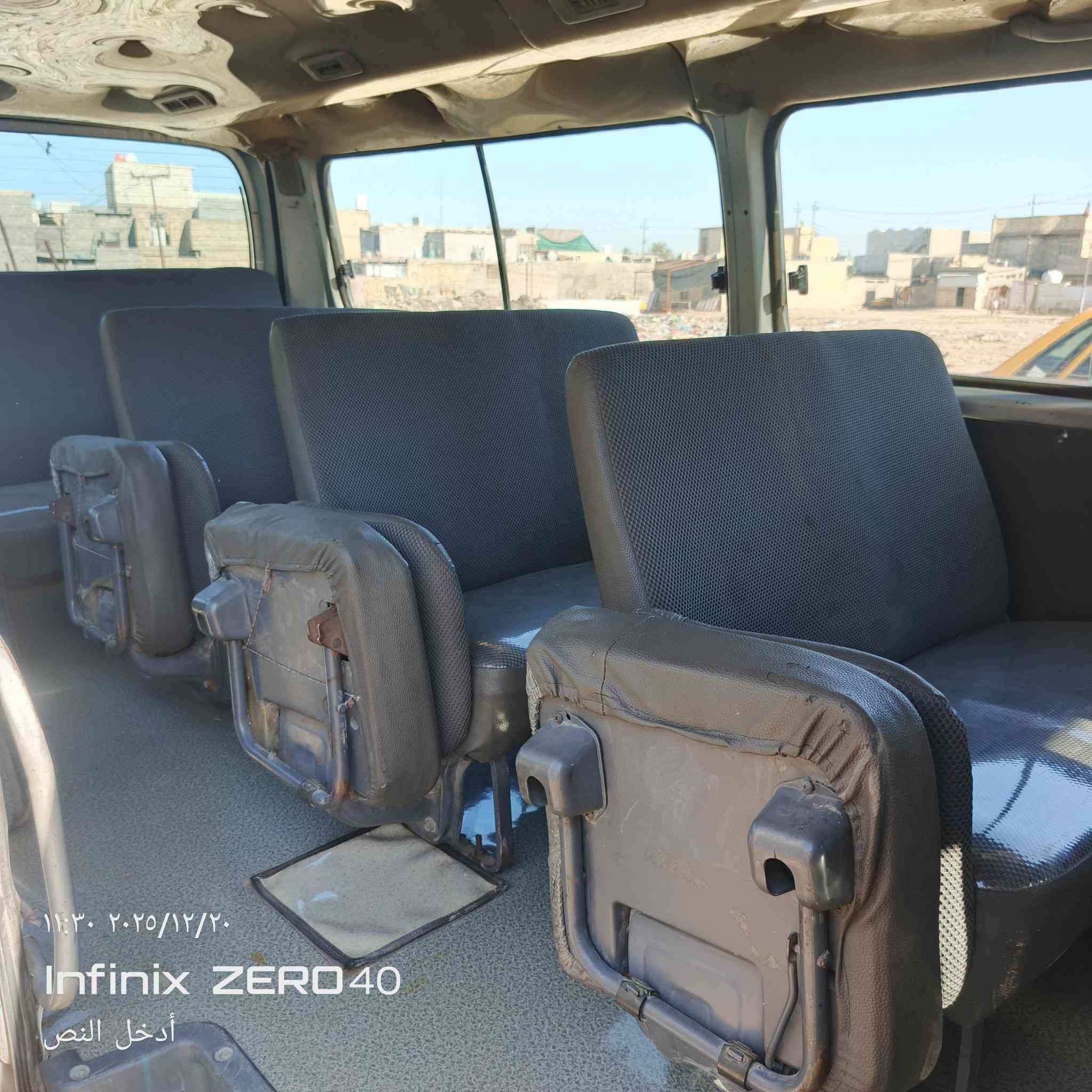 سلام عليكم نيسان اورفان للبيع مديل ١٠مكينةوغيروكسن حديديةخيرمن اللة دوشمة عامةتخم تاير سيارة جاهزي غبل للشارع مانقصهة شي صبغ بس المشر علي سعر ١١٧بيهامجال رقم***********
