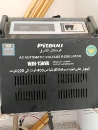 وبركاته للبيع رافعات فولتيّة عدد (2) 🔹 15 كيفي 🔹 تنطي 60 أمبير 🔹 (حاري...